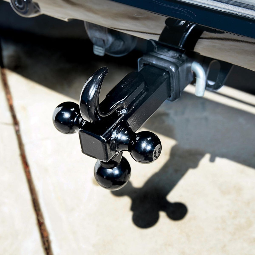 Triple Ball Trailer Hitch Mount with Hook N68133