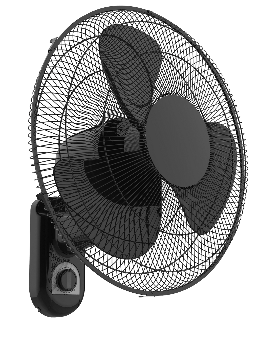 16 3-Speed Oscillating Wall Mount Fan T526