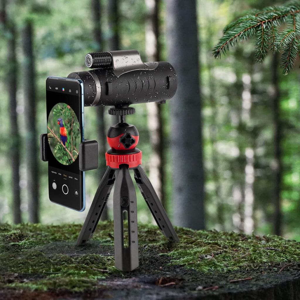 10x42 HD Waterproof Fogproof Monocular with Hand Strap T77686
