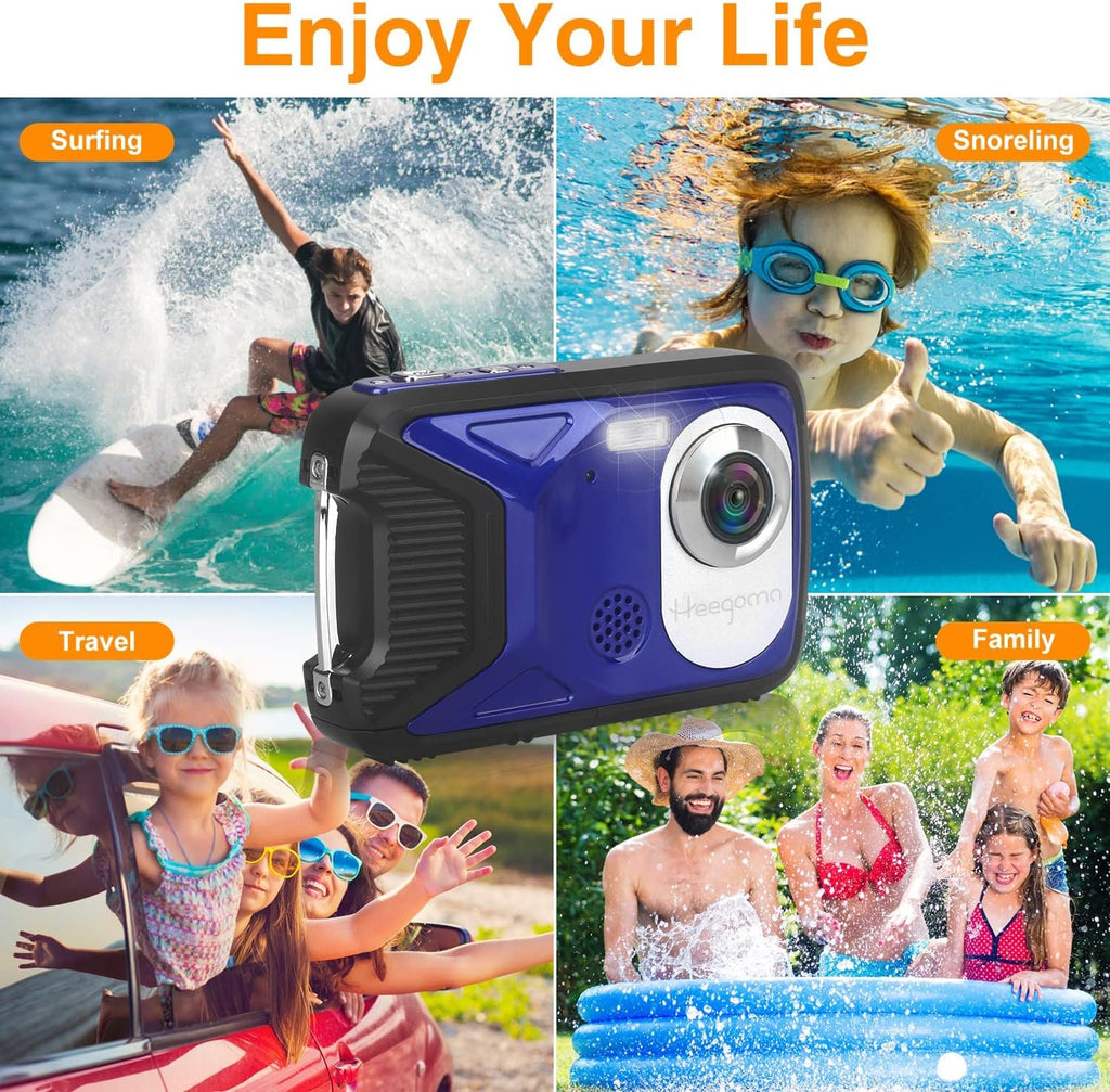 Waterproof 1080P 21MP Digital Camera U191404