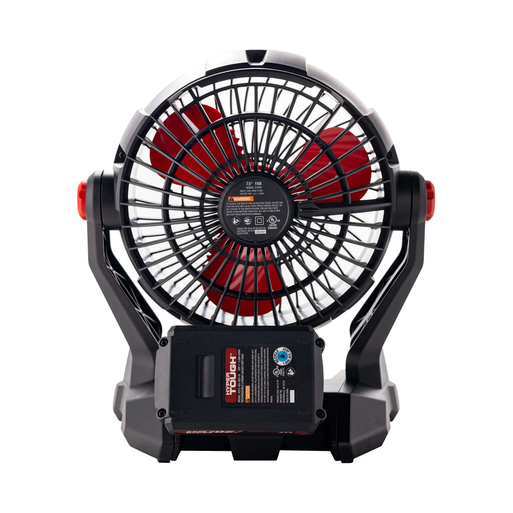 7.5 in. Cordless Fan with 2.0Ah Lithium-Ion Battery F555