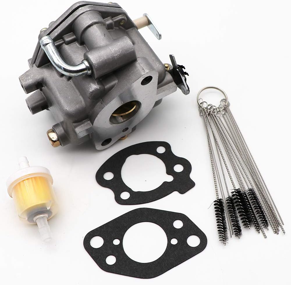 Carburetor with Carbon Dirt Jet Cleaner Tool Kit & Fuel Filter Mounting Gasket I22617