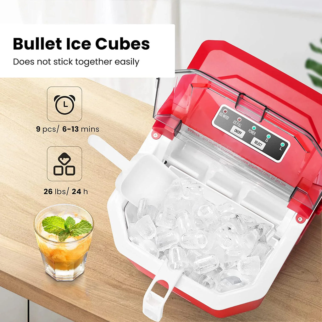 Portable Countertop Ice Maker with Scoop K484