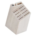 White 10 Slot Knife Block U180135