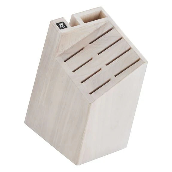 White 10 Slot Knife Block U180135