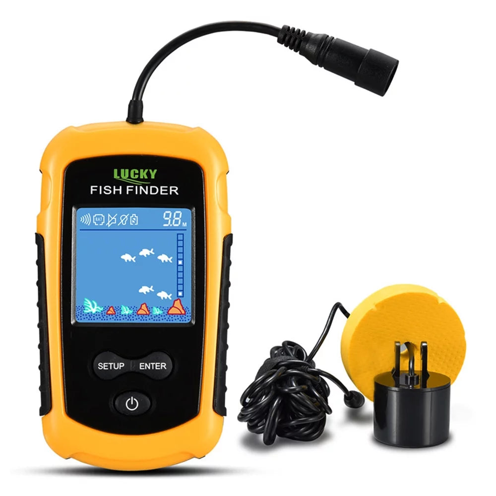 Portable Wired Fish Finder 100M Depth Sonar O635464