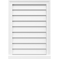 Vertical Surface Mount PVC Gable Vent R982472