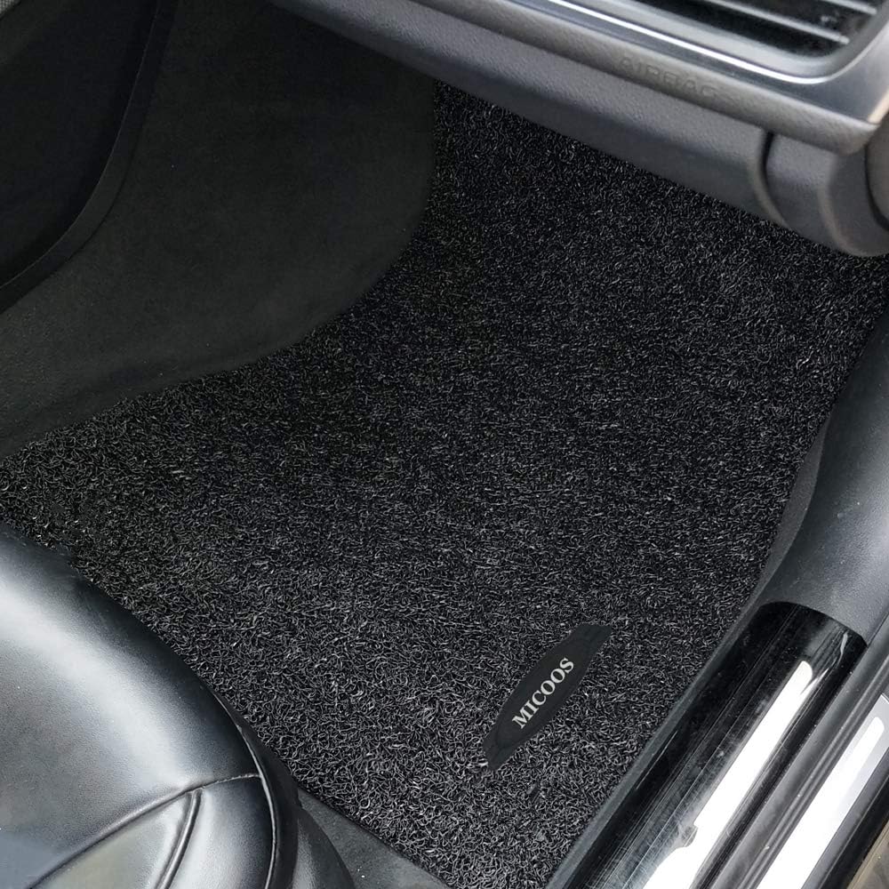 Compatible with Car Floor Mat Carpet for BMW X5 (2014-2018) F15, All Weather Heavy Duty Floor Mat Set Waterproof Stain-Resistant (Black) V5280