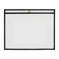 Stitched Job Ticket Holders 11 inch x 8 1/2 inch Black 25/Case R3396