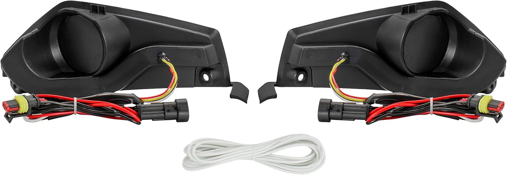 Fog Lights Cover with Daytime Running Light 2PCS S4077