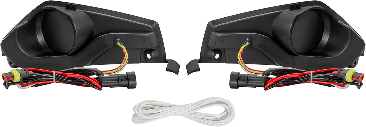 Fog Lights Cover with Daytime Running Light 2PCS S4077