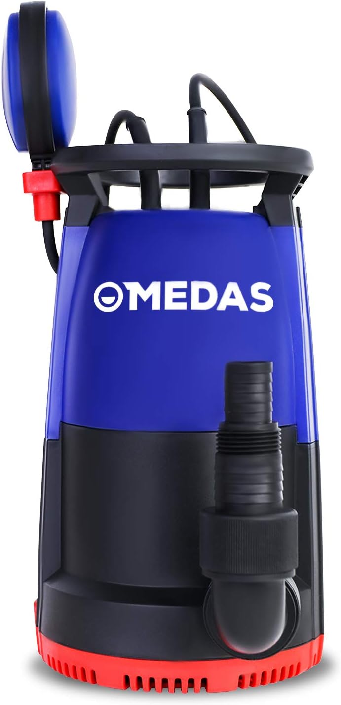 Electric 3 in 1 Submersible Pump 3/4HP 500W 3302GPH with Float Switch U290110