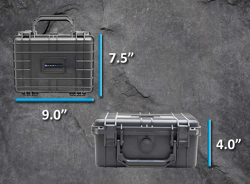 Waterproof 550 Card Trading Card Case with Foam Interior G92801