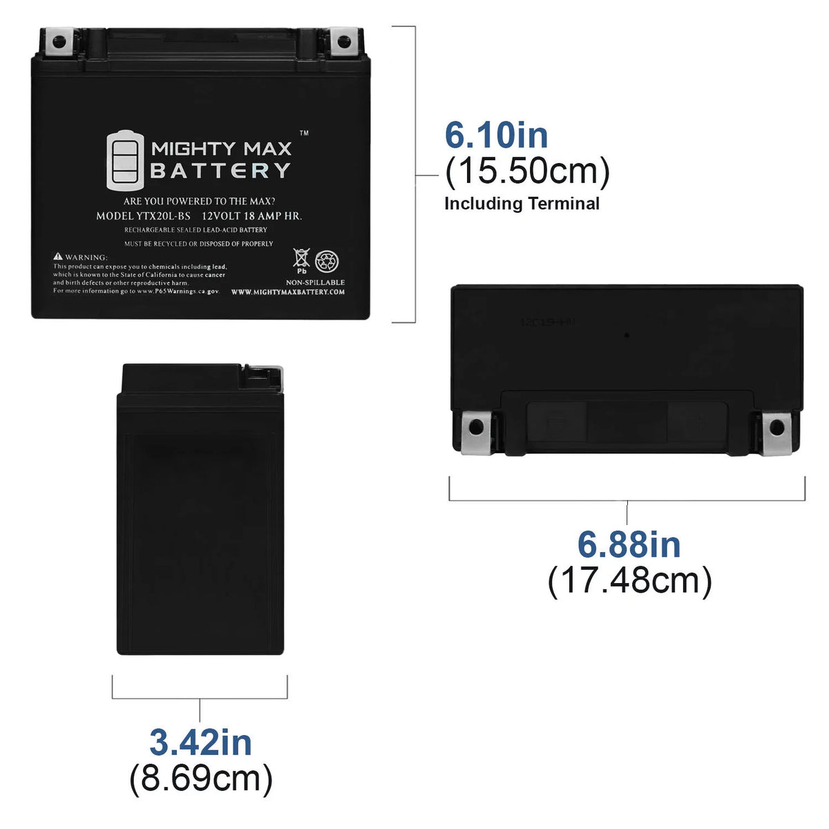 YTX20L-BS Battery G161