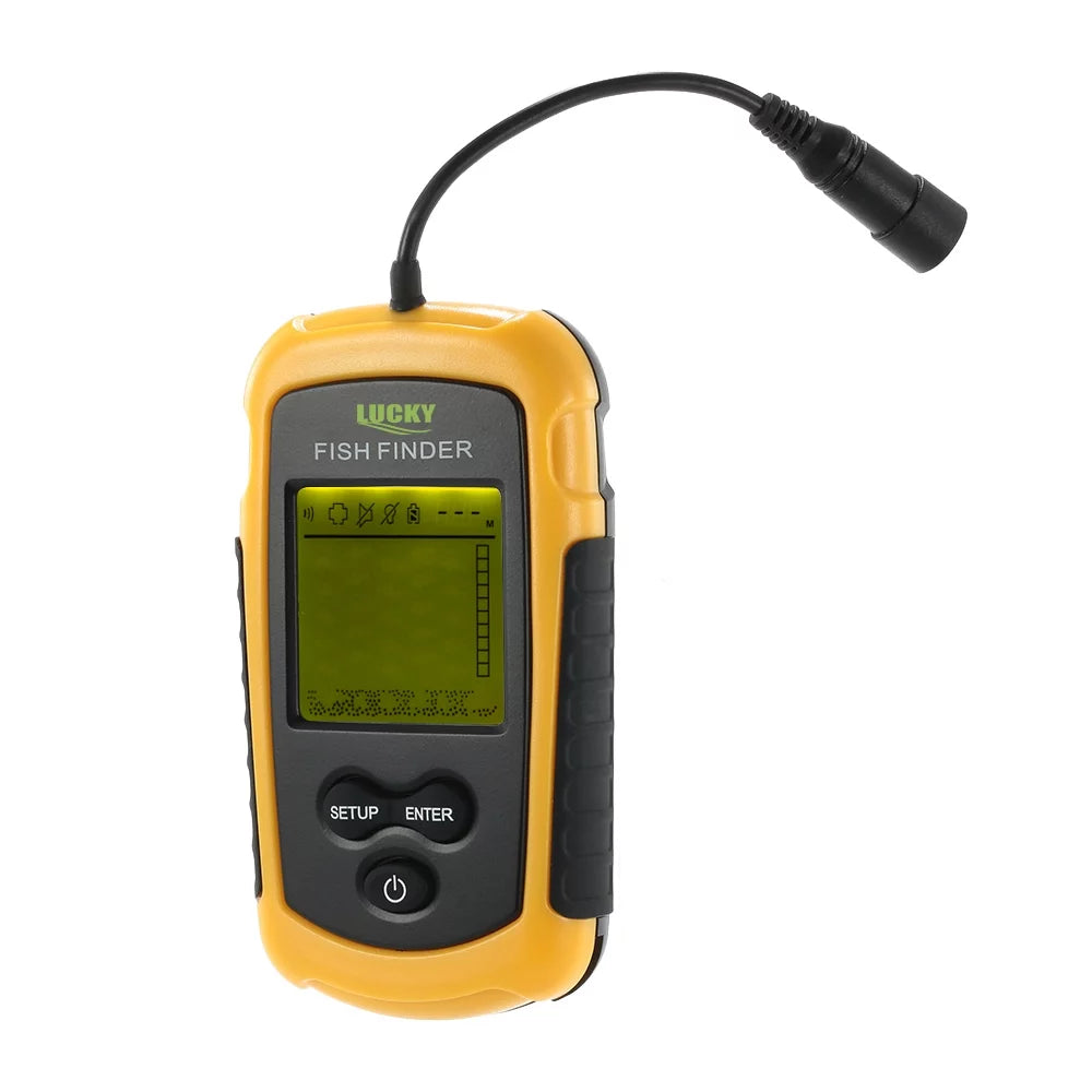 Portable Wired Fish Finder 100M Depth Sonar O635464