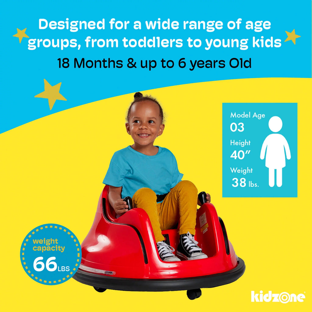 6V Kids Toy Electric Ride On Bumper Car G9428