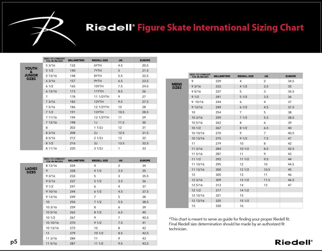 Figure Ice Skating Set Size 3 Junior A589