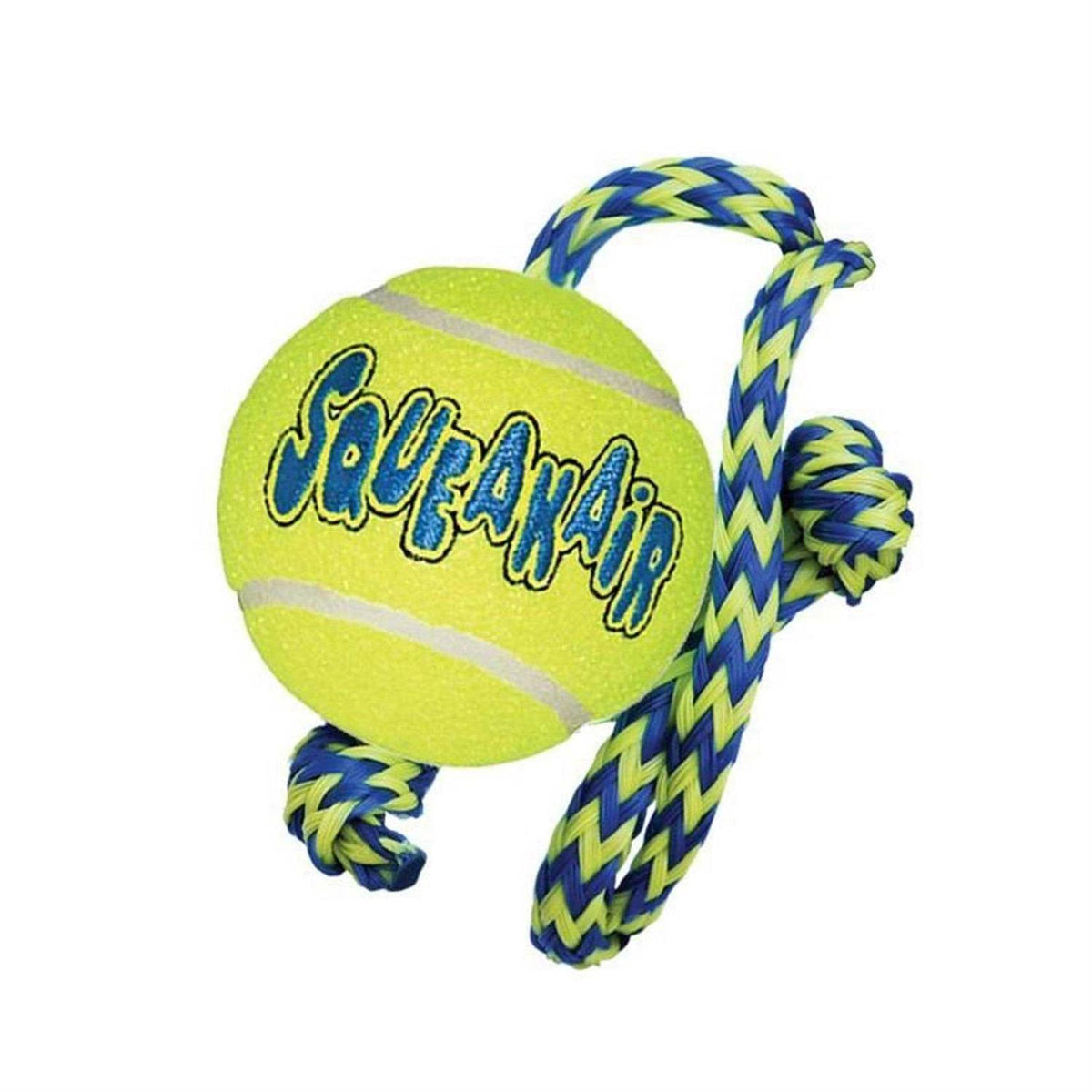 SqueakAir Ball with Rope Q14369