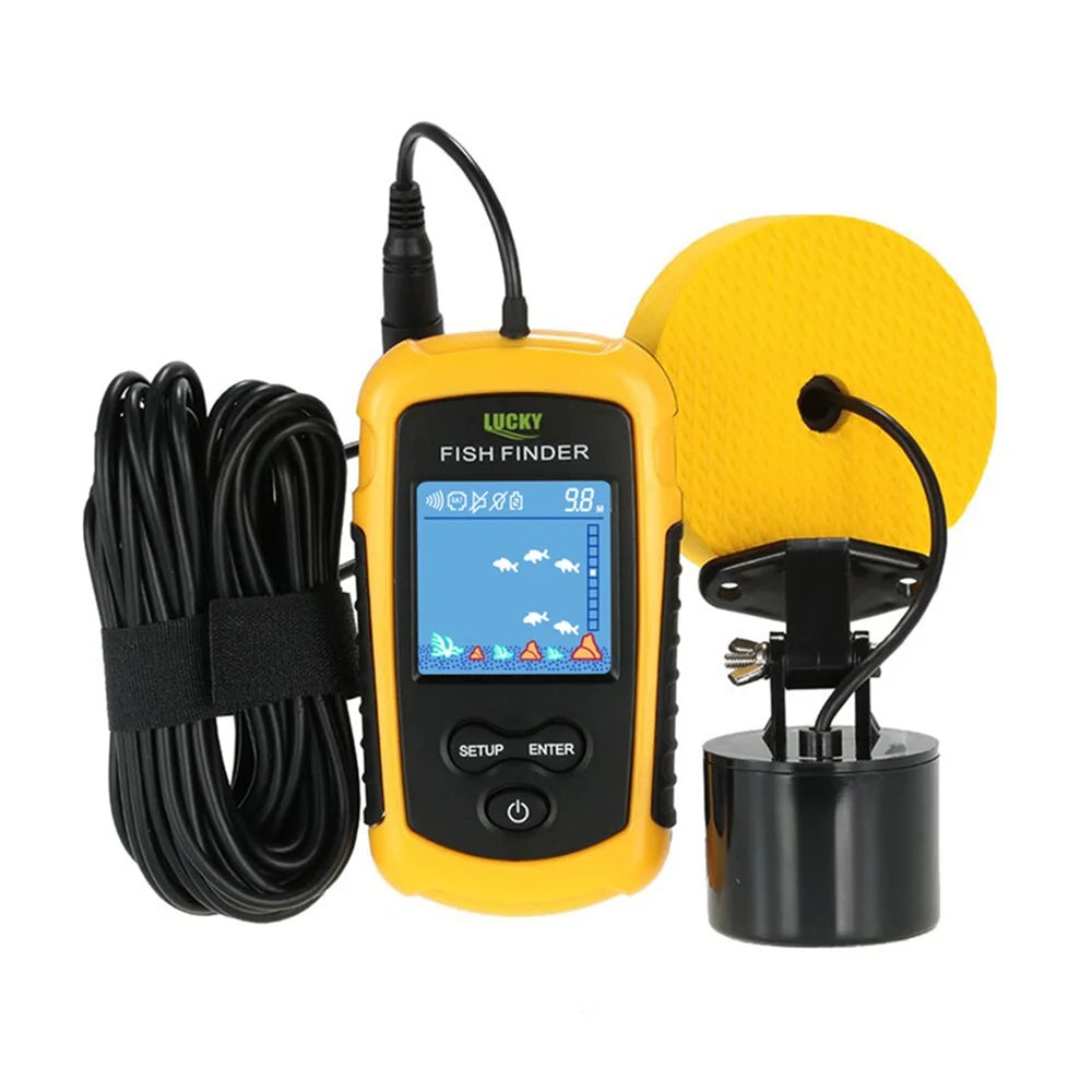 Portable Wired Fish Finder 100M Depth Sonar O635464