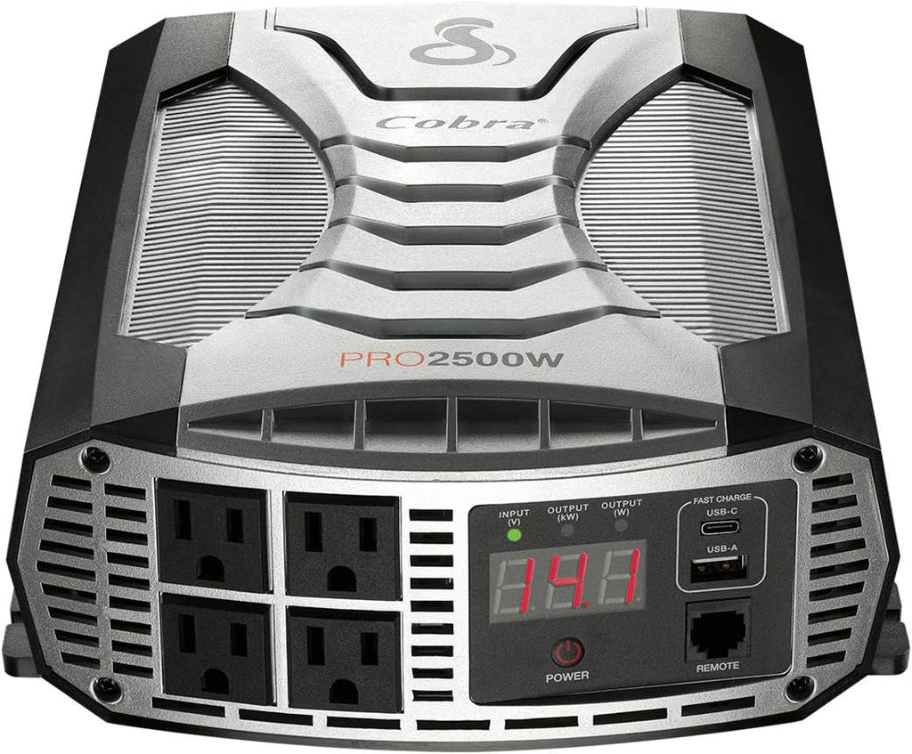500W Power Inverter with 2 AC Outlets and 2 USB Ports B3162