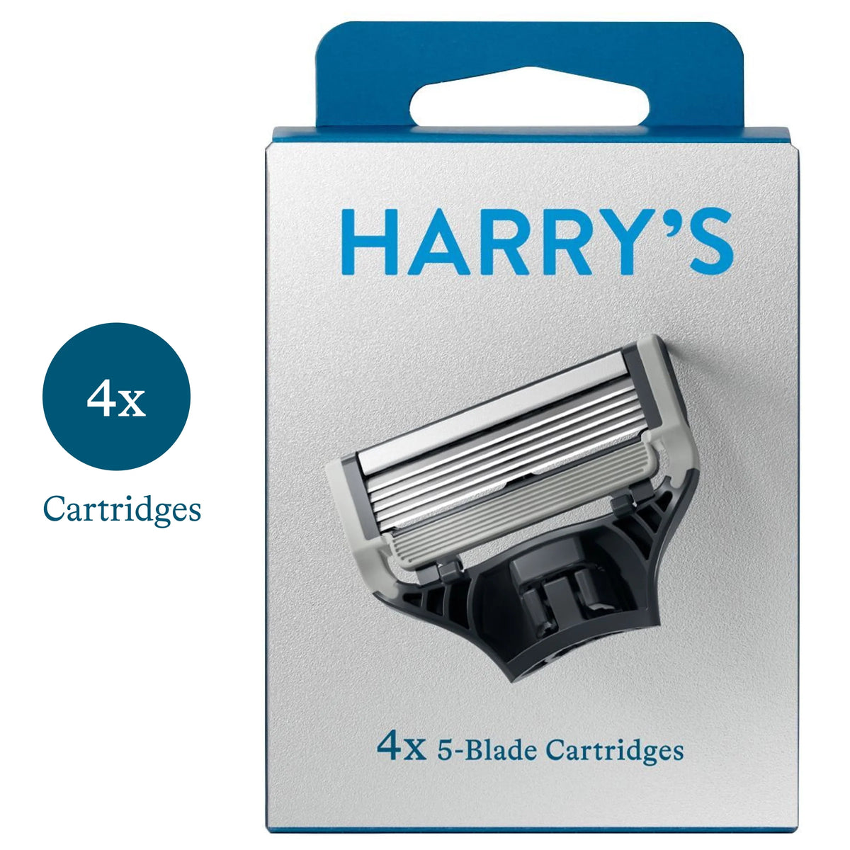 5-Blade Razor Blade Refills, 4 Count A7557