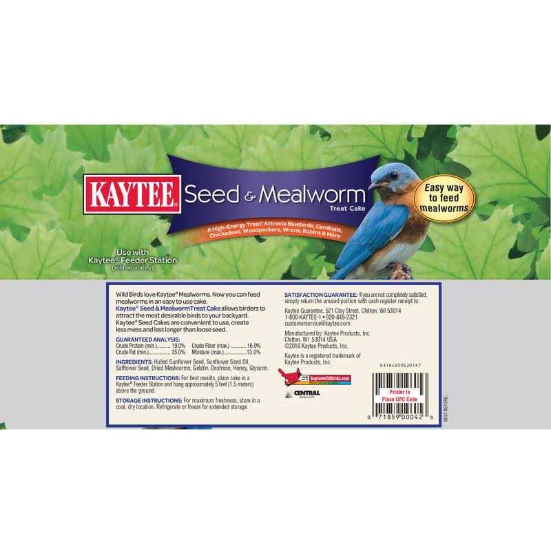 Seed & Mealworm Cake E88232