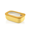 Rectangular Leak-Proof Containers 900cc Ochre O29399
