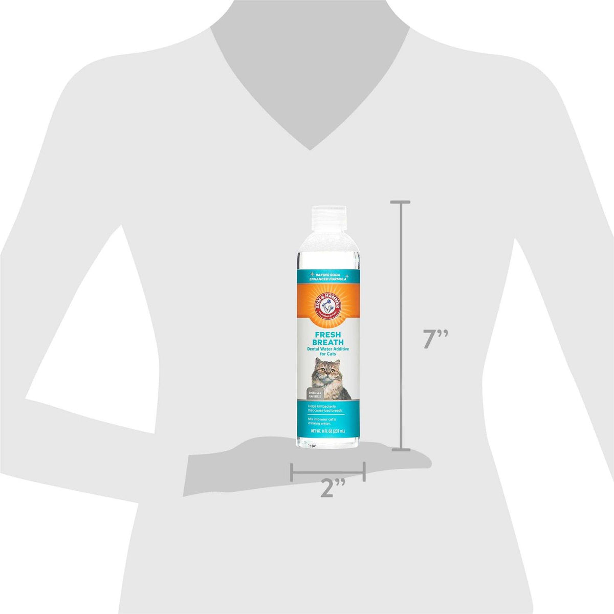 Fresh Breath Dental Water Additive for Cats X798