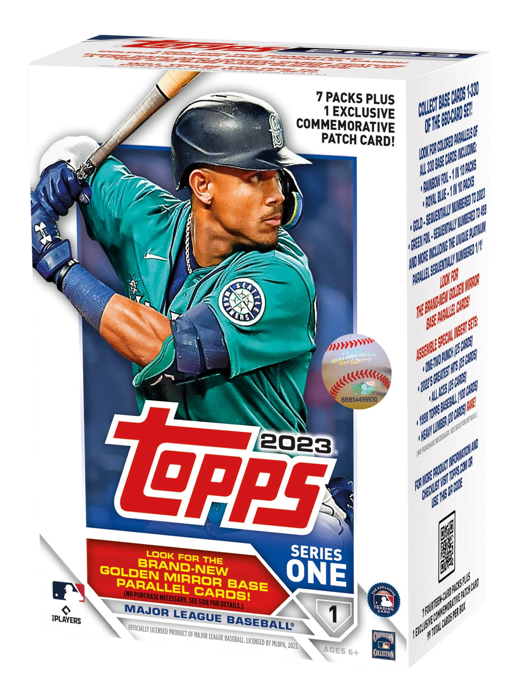 Topps Series 1 MLB Baseball Blaster Box Trading Cards D37534