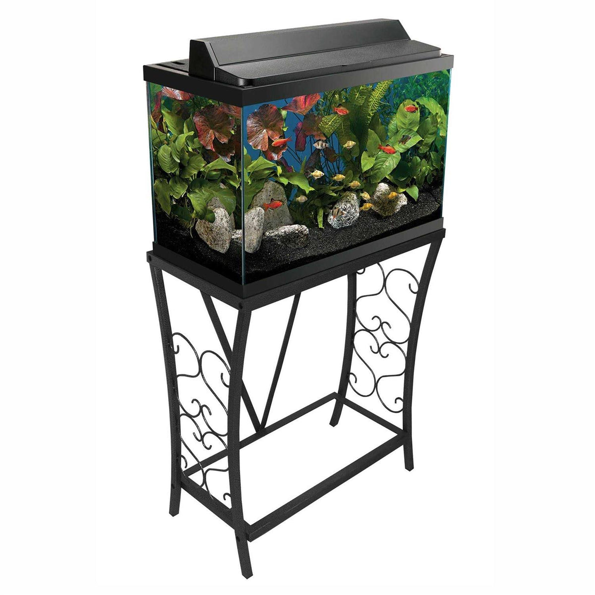 20 Gallon Aquarium Stand Black S370702