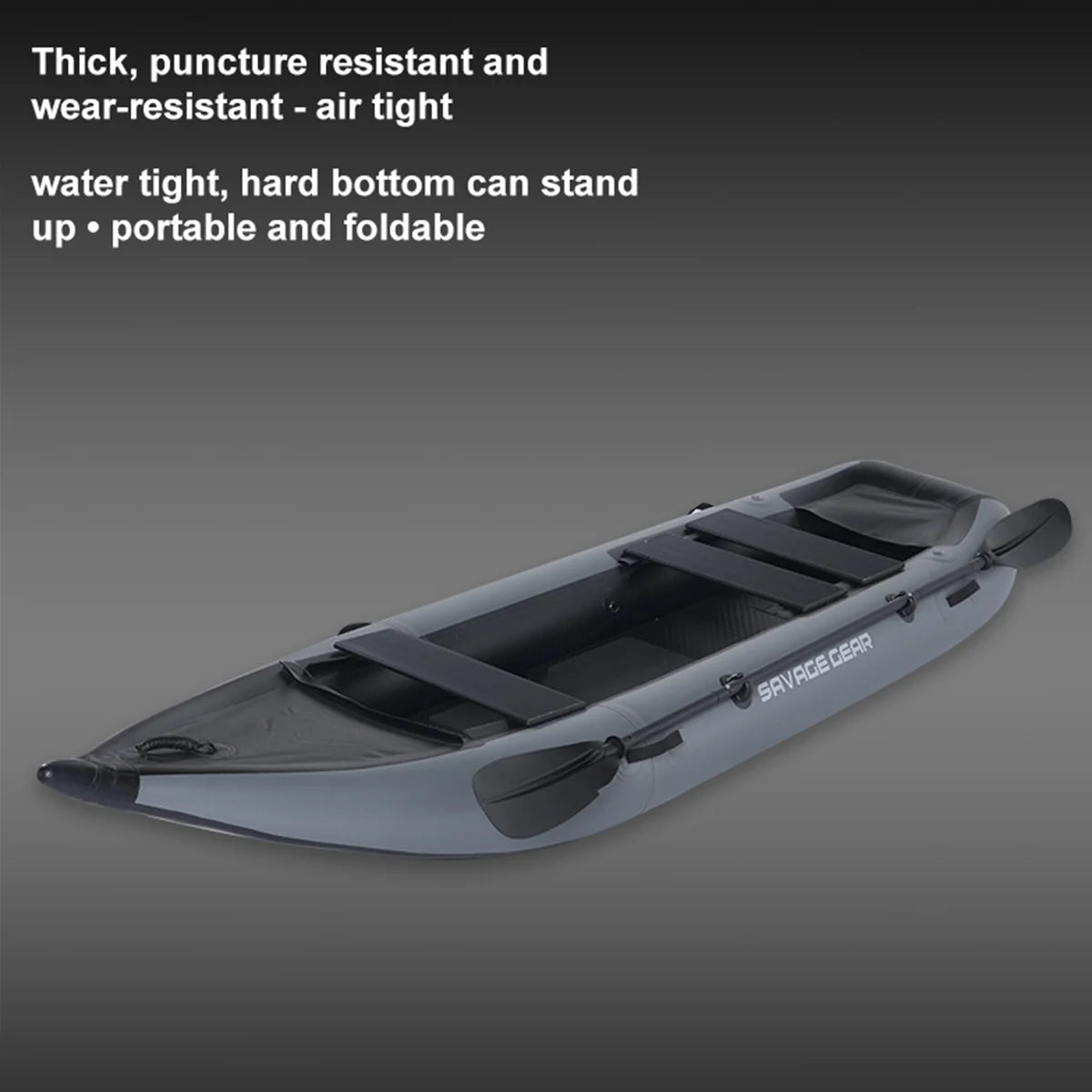 2 Person Inflatable PVC Kayak Boat with Pump and Paddle U656099