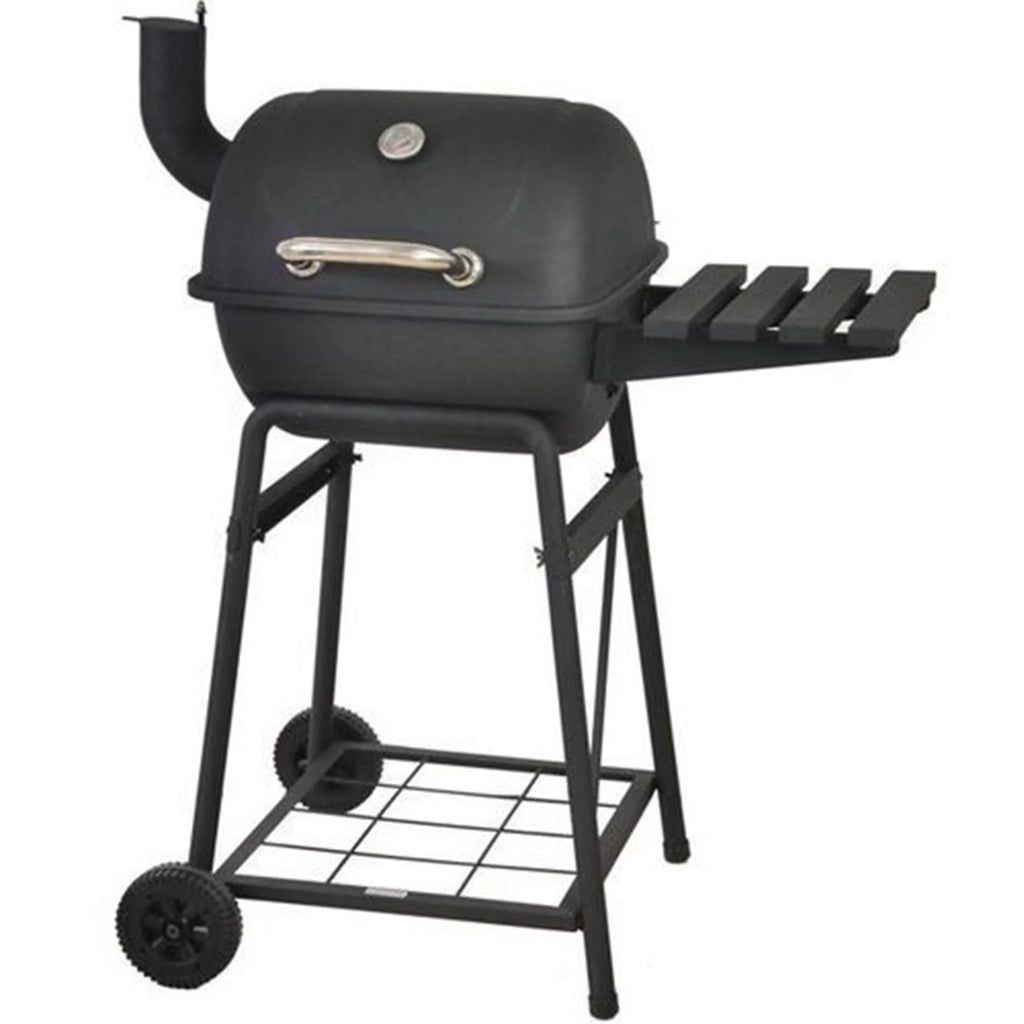 Charcoal Grill with Side Shelf I689