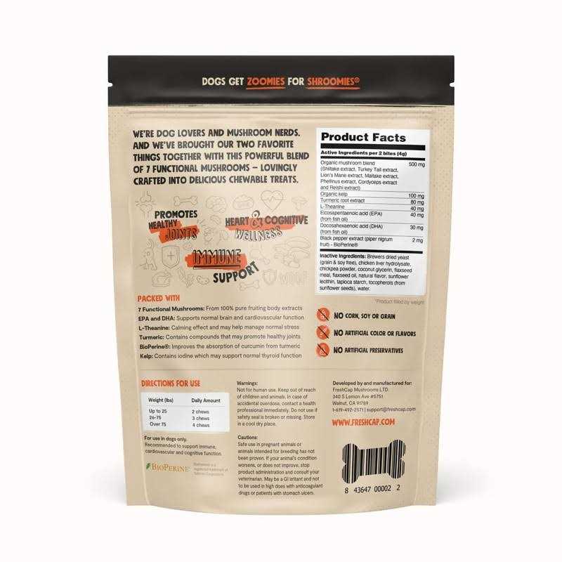 Organic Mushroom Complex for Dogs L6973