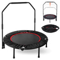 40 Foldable Mini Trampoline with Handrail M37276