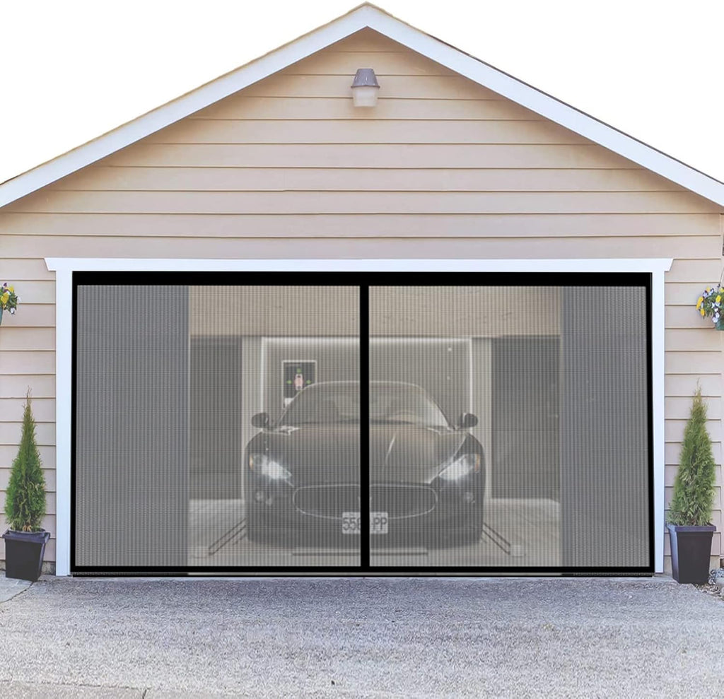 Magnetic Garage Door Screen 156x84in Pack of 2 X888