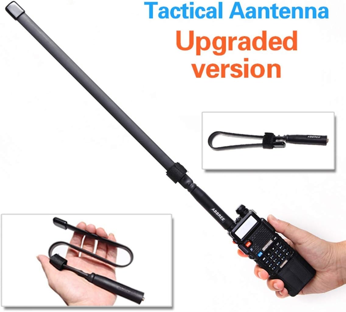 Portable Two-Way Radio with 3800mAh Battery and Tactical Antenna K4486