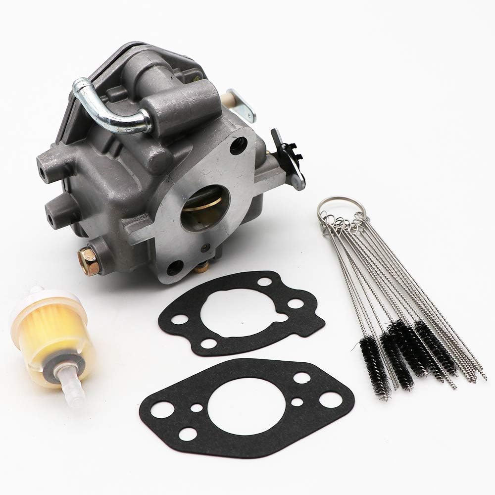 Carburetor with Carbon Dirt Jet Cleaner Tool Kit & Fuel Filter Mounting Gasket I22617