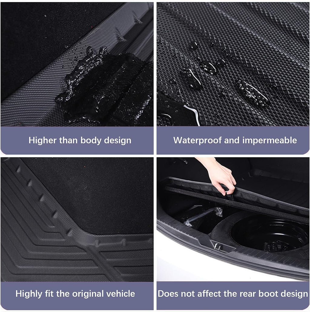 Black TPO All Weather Cargo Liner Y7035