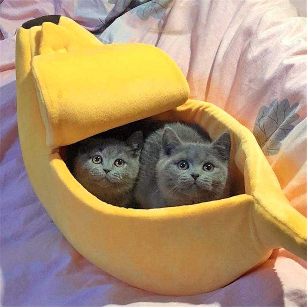 Banana Shape Cat Bed Z280