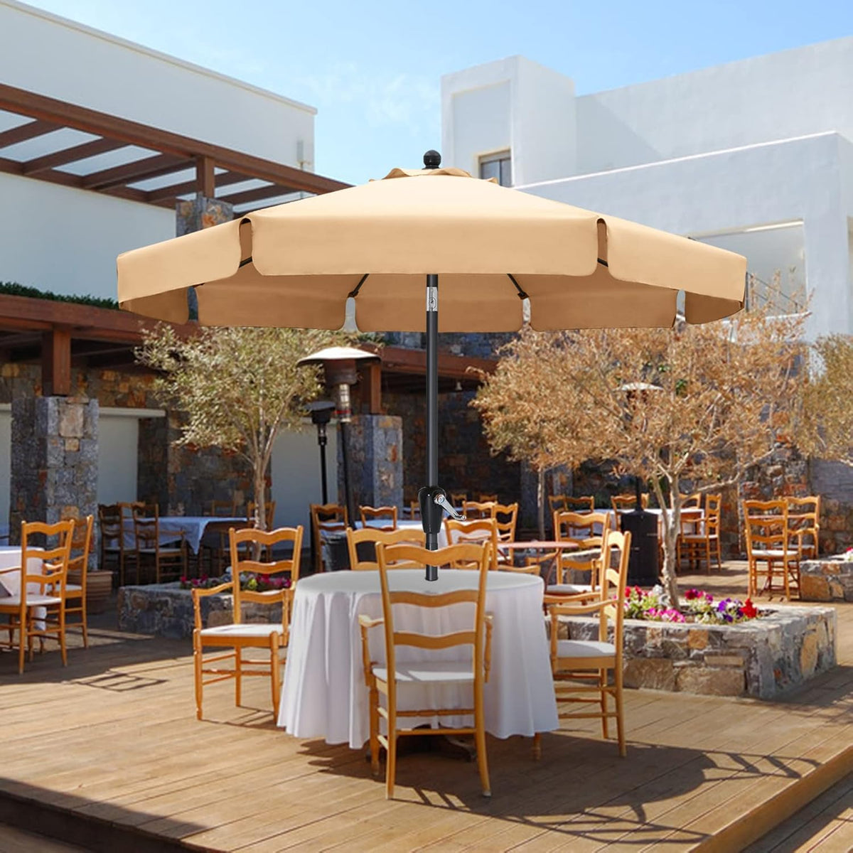 10' Blue Patio Umbrellas M63242