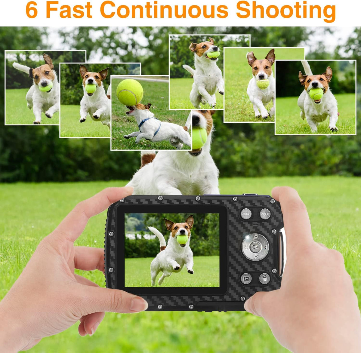 Waterproof 1080P 21MP Digital Camera U191404
