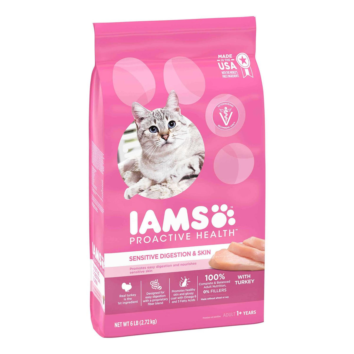 Sensitive Digestion & Skin Dry Cat Food E5428