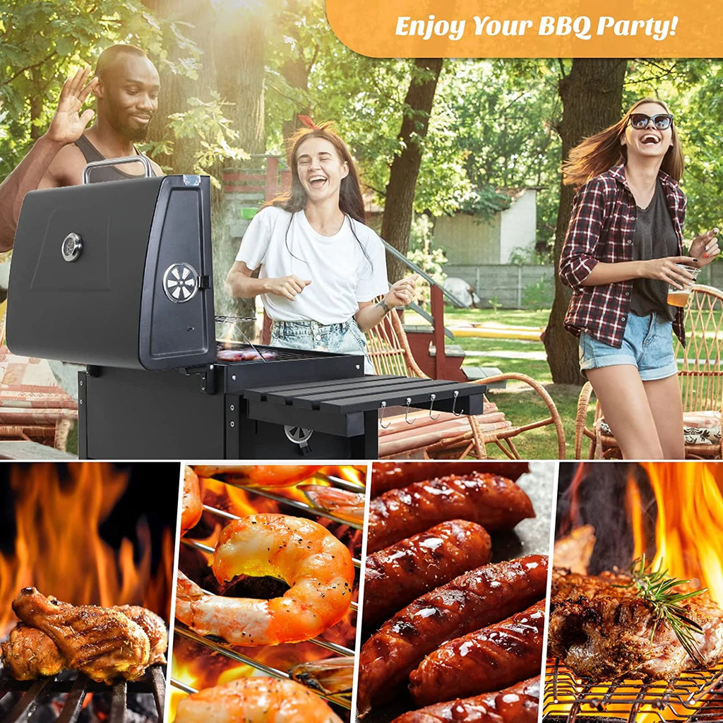 Charcoal Grill with Wheels X829
