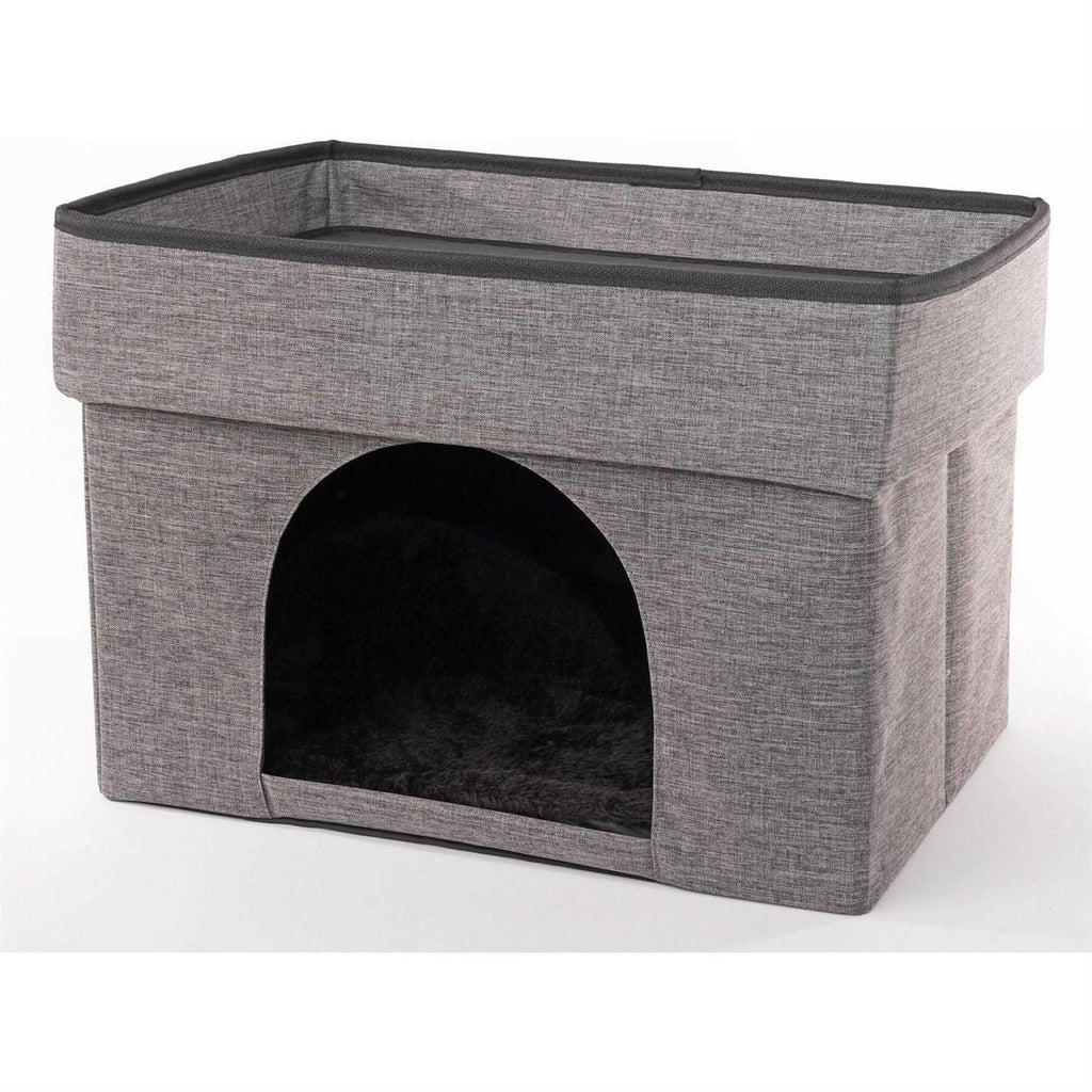 2-Tier Collapsible Cat Cave N195126