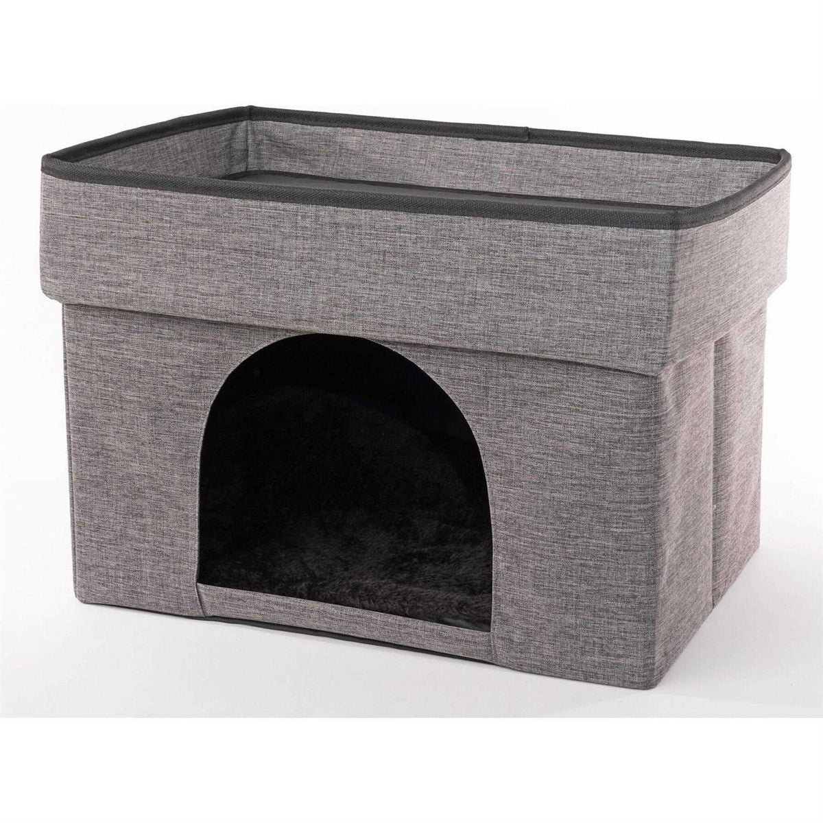 2-Tier Collapsible Cat Cave N195126