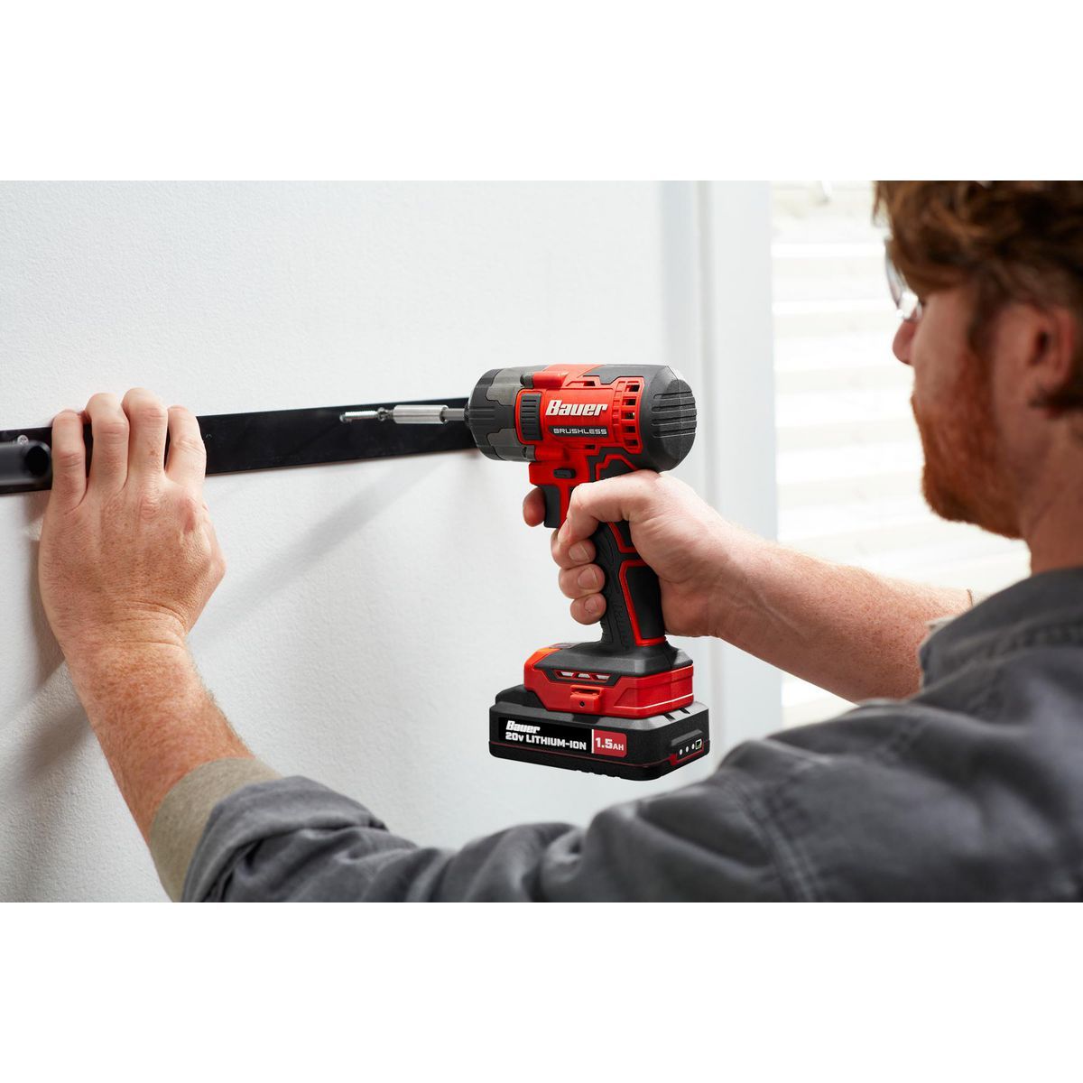 20V Brushless Cordless 1/4 in. Hex 3-Speed Impact Driver Kit D81571
