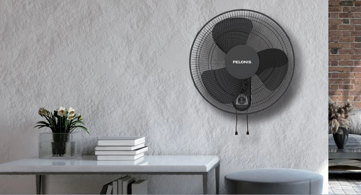 16 3-Speed Oscillating Wall Mount Fan T526