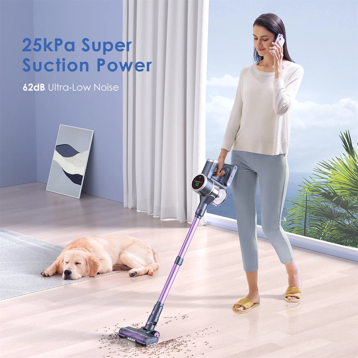 6 in 1 Cordless Stick Vacuum Cleaner R761017