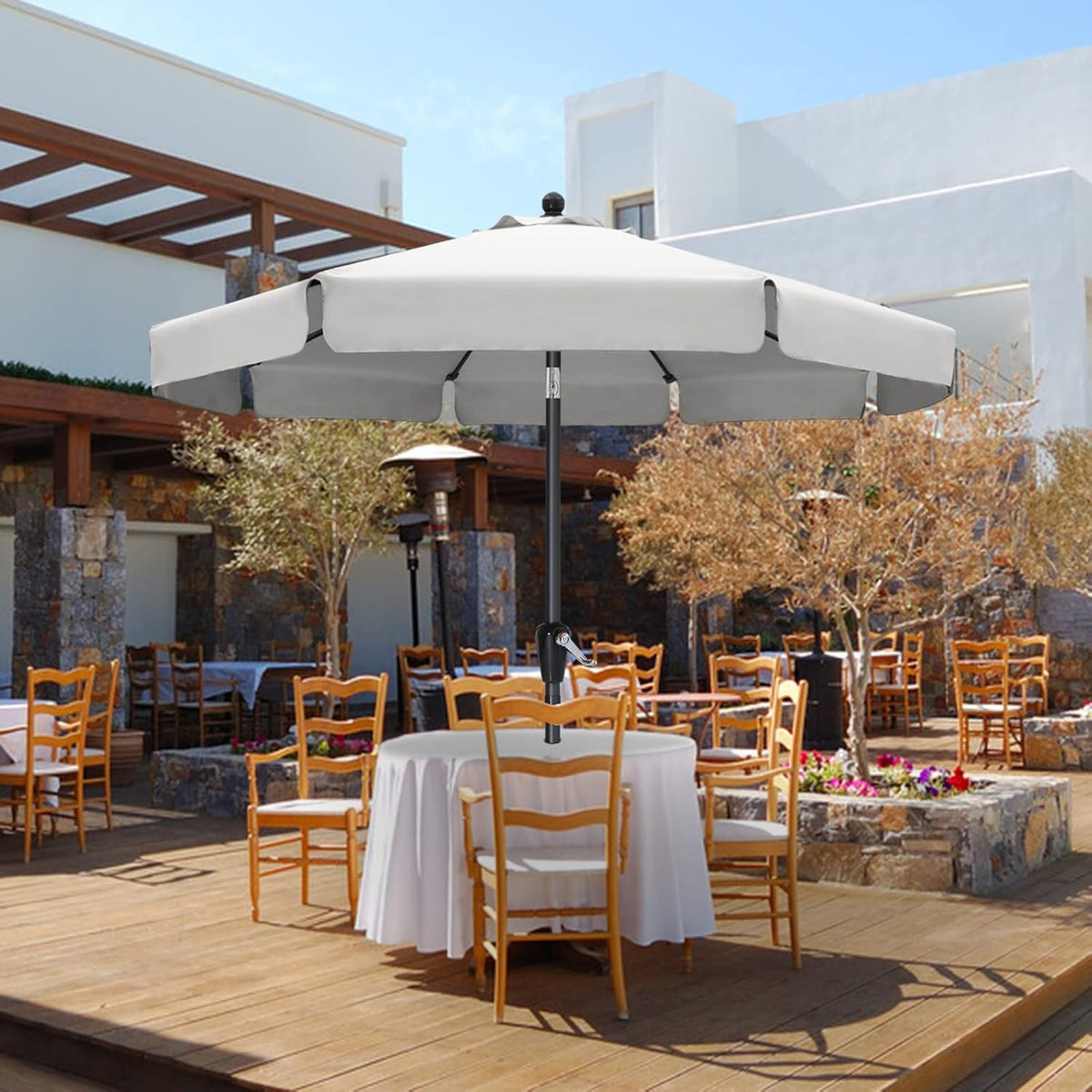 10' Blue Patio Umbrellas M63242