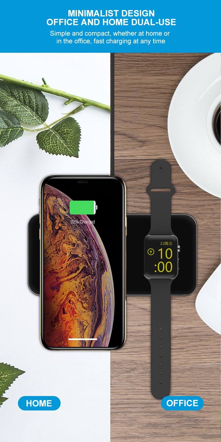 3 in 1 Glass Wireless Charge Pad E387216